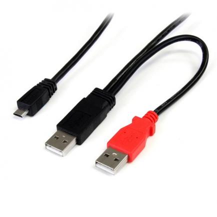 StarTech.com USB2HAUBY3 USB cable