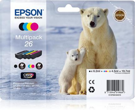 Epson Polar bear C13T26164010 ink cartridge