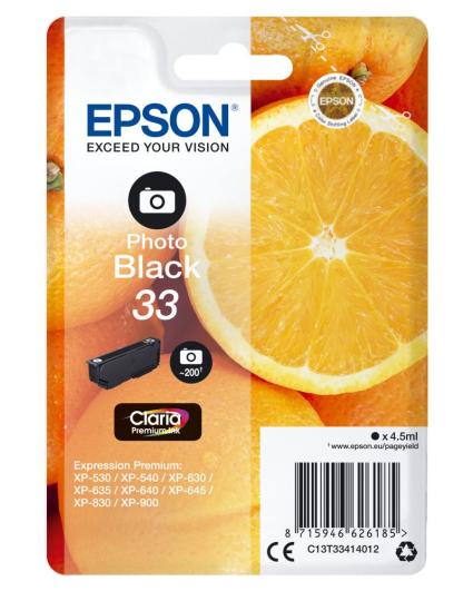 Epson Oranges C13T33414012 ink cartridge