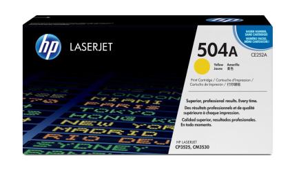 HP 504A Yellow Original LaserJet toner cartridge