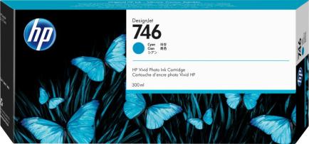 HP 746 300-ml Cyan DesignJet ink cartridge