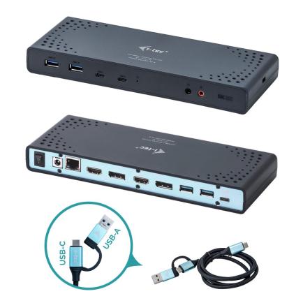 i-tec CADUA4KDOCKPDL notebook dock/port replicator