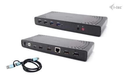 i-tec CADUALHDMIDOCKPD laptop dock/port replicator