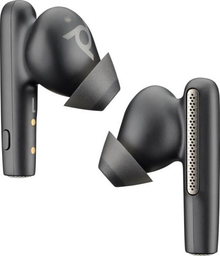 POLY Voyager Free 60/60+ Black Earbuds (2 Pieces)