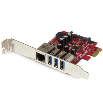 StarTech.com PEXUSB3S3GE network card