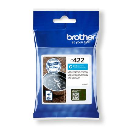 Brother LC422C ink cartridge