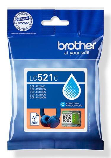 Brother LC521C ink cartridge