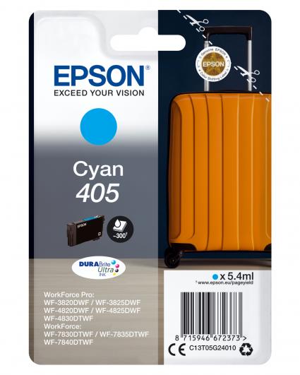 Epson Cyan 405 DURABrite Ultra Ink ink cartridge